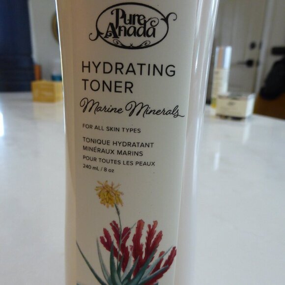 New! Pure Anada Marine Mineral Toner, Spray Mist, Hydrating Vegan All Skin Types - Picture 3 of 8